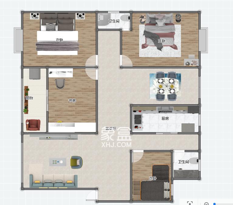 锦源小区  4室2厅1卫   55.00万户型图