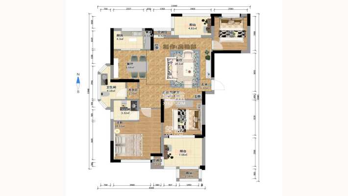 中城丽景香山园 中城丽景香山园室内图2