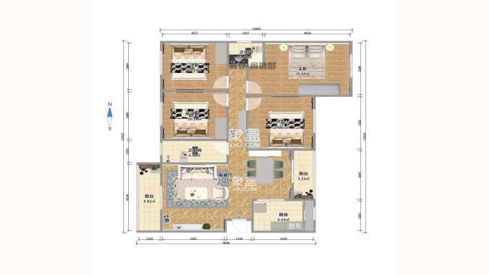 金富星城 金富星城室内图2