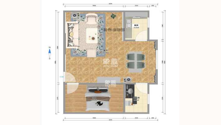 明城公寓室内图2