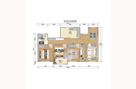 万科魅力之城  2室2厅1卫    2000.0元/月