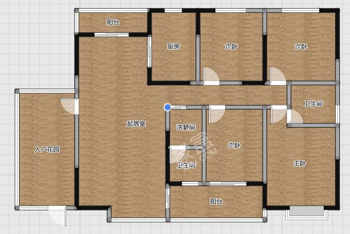 春晓小区  4室2厅2卫   81.00万户型图