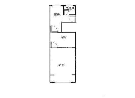 桃花里  1室1厅1卫    35.8万 桃花里  1室1厅1卫    35.8万户型图