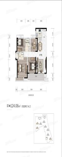 新力菩悦星都汇户型图