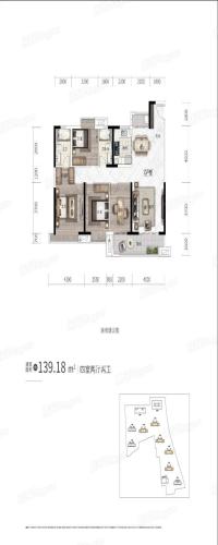 新力菩悦星都汇户型图