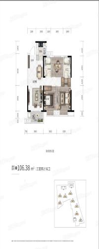 新力菩悦星都汇户型图