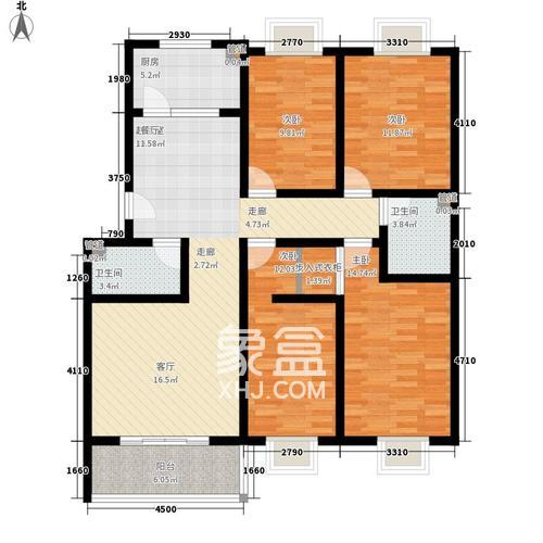 响石岭步行街（建设北路69号）  4室4厅4卫   1600.00元/月户型图