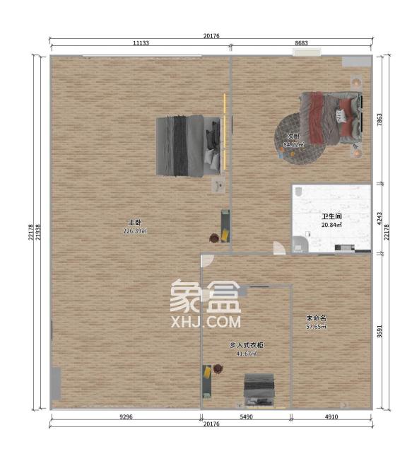 碧桂园  5室3厅4卫   388.00万户型图