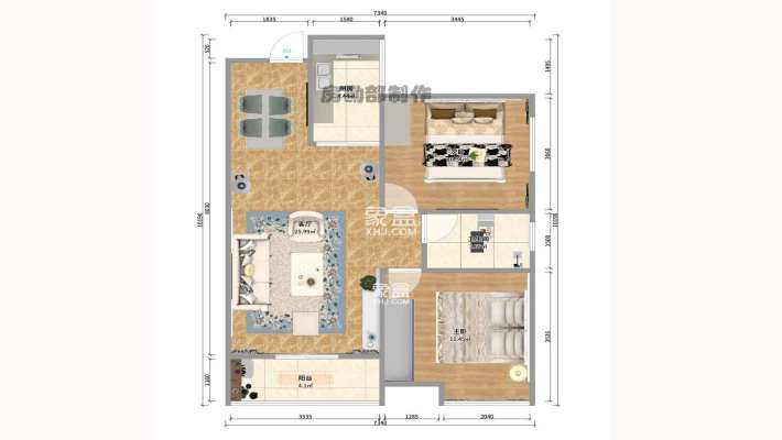 景江雅苑 景江雅苑室内图2