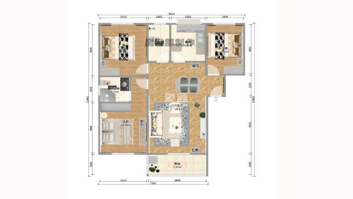 景芳苑 景芳苑室内图2