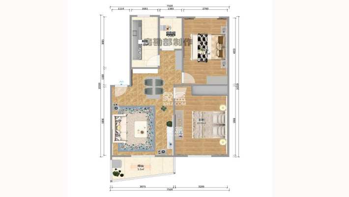 景芳苑 景芳苑室内图2