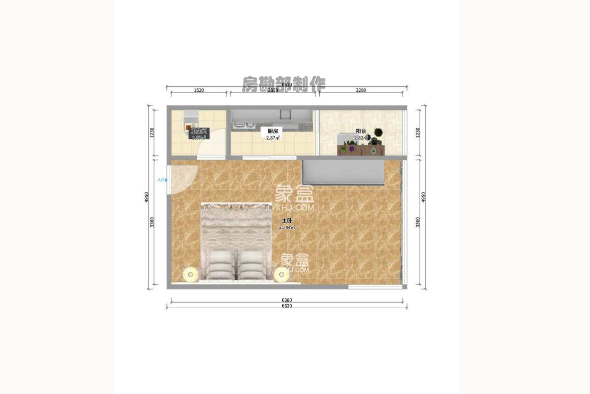 泊林晶城  1室1厅1卫    1200.0元/月 泊林晶城  1室1厅1卫    1200.0元/月户型图