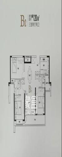 复地滨江金融中心户型图