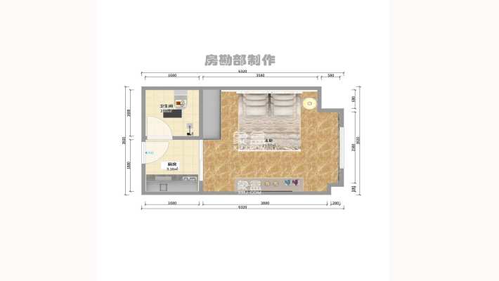 浏阳河畔家园室内图2
