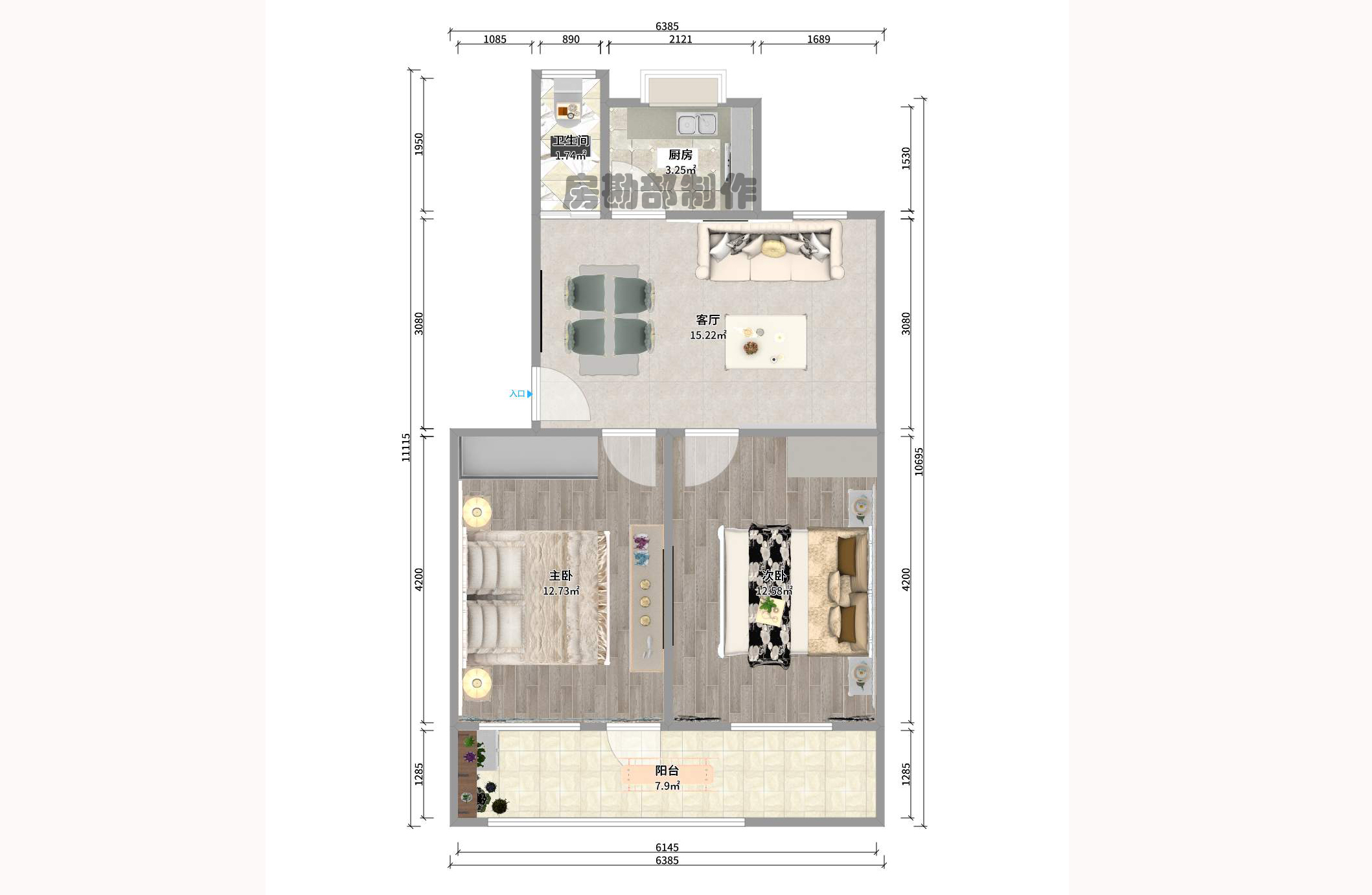 东门捷径巷散盘 东门捷径巷散盘室内图2