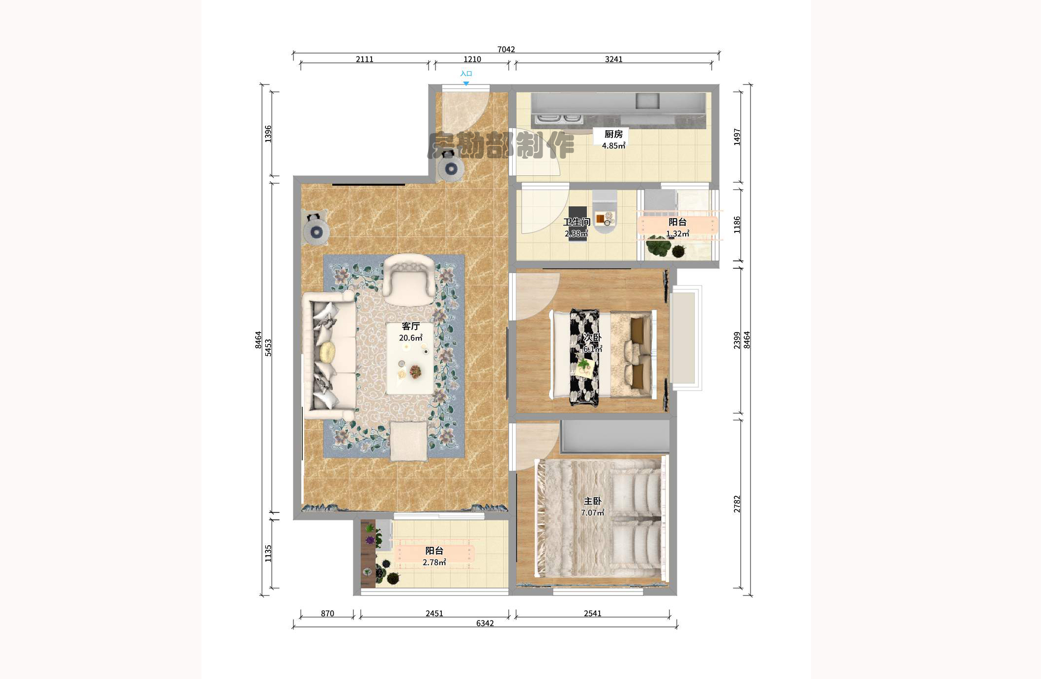 中房F联邦 中房F联邦室内图2