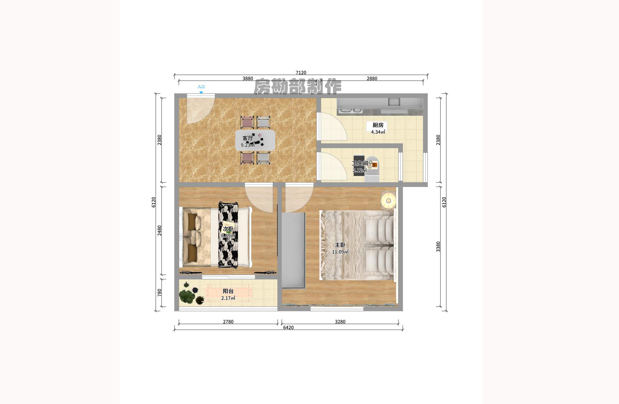 山水华景 山水华景室内图2