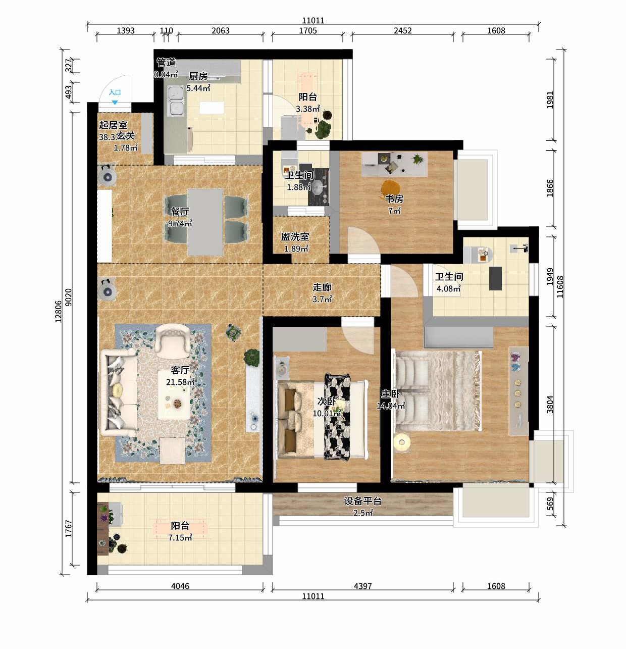 万树丹堤 万树丹堤室内图2