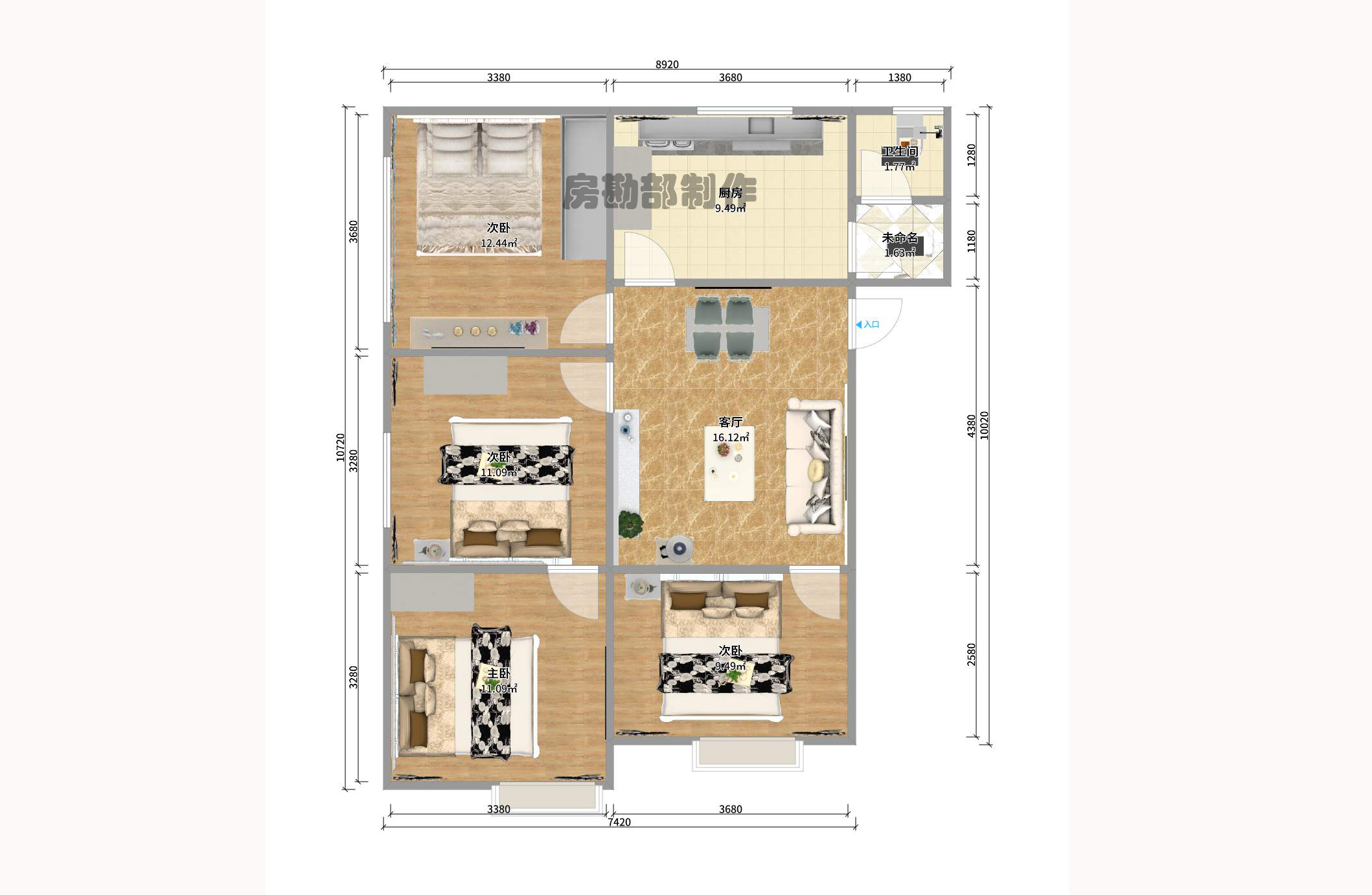 万象新天  1室1厅1卫    6500.0元/月 万象新天  1室1厅1卫    6500.0元/月户型图