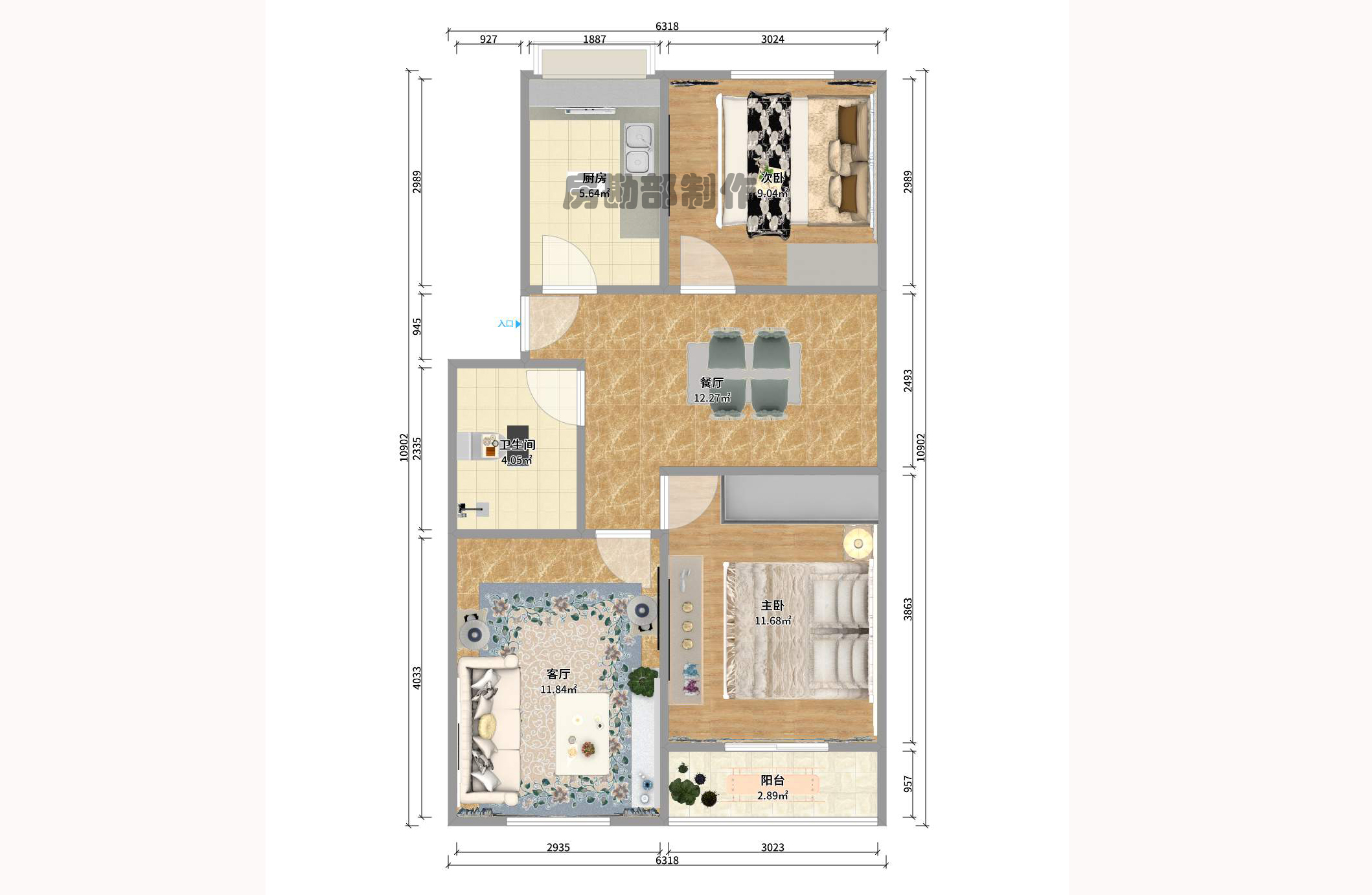 建华综合楼室内图2