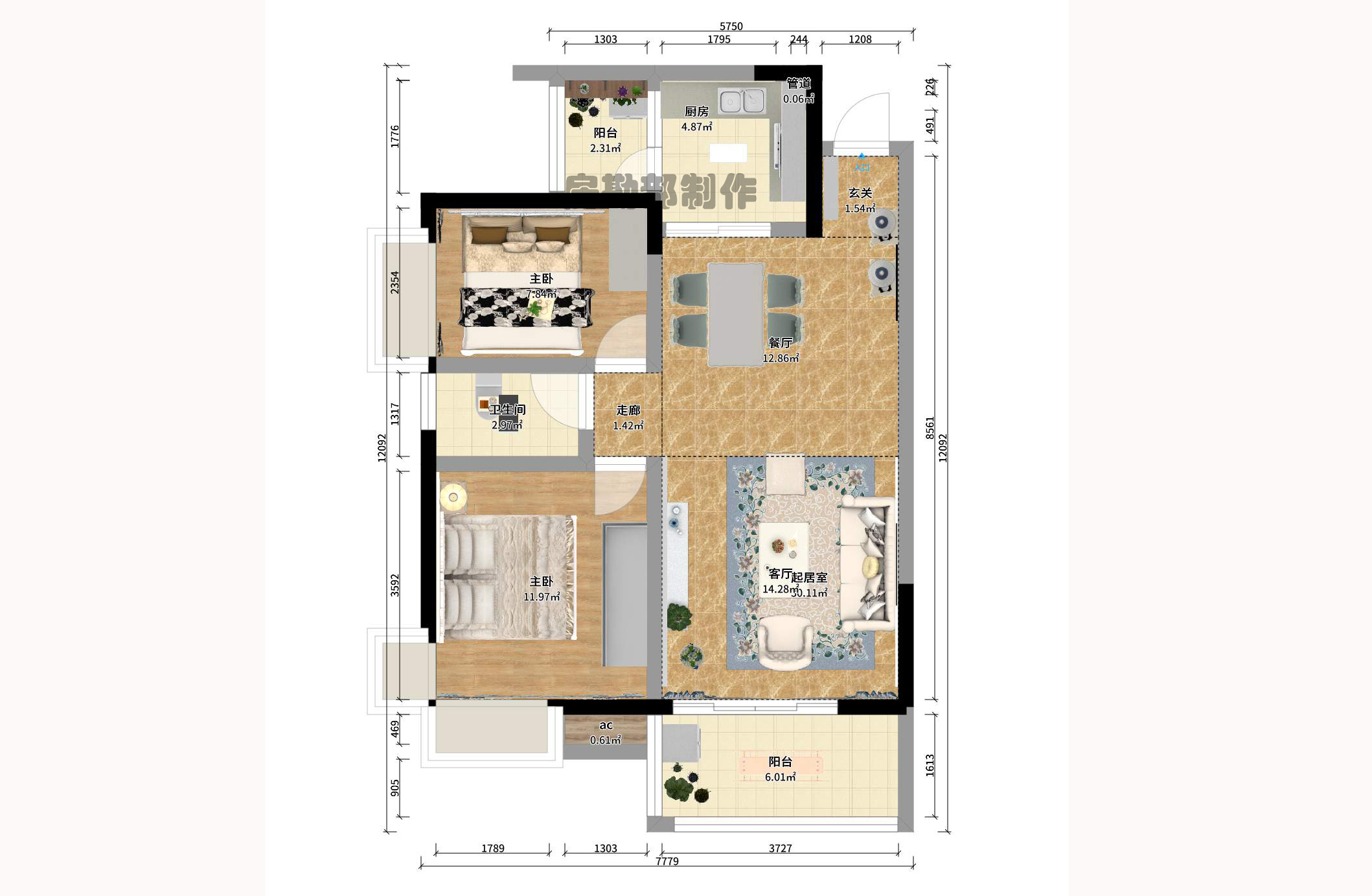 万树丹堤 万树丹堤室内图2