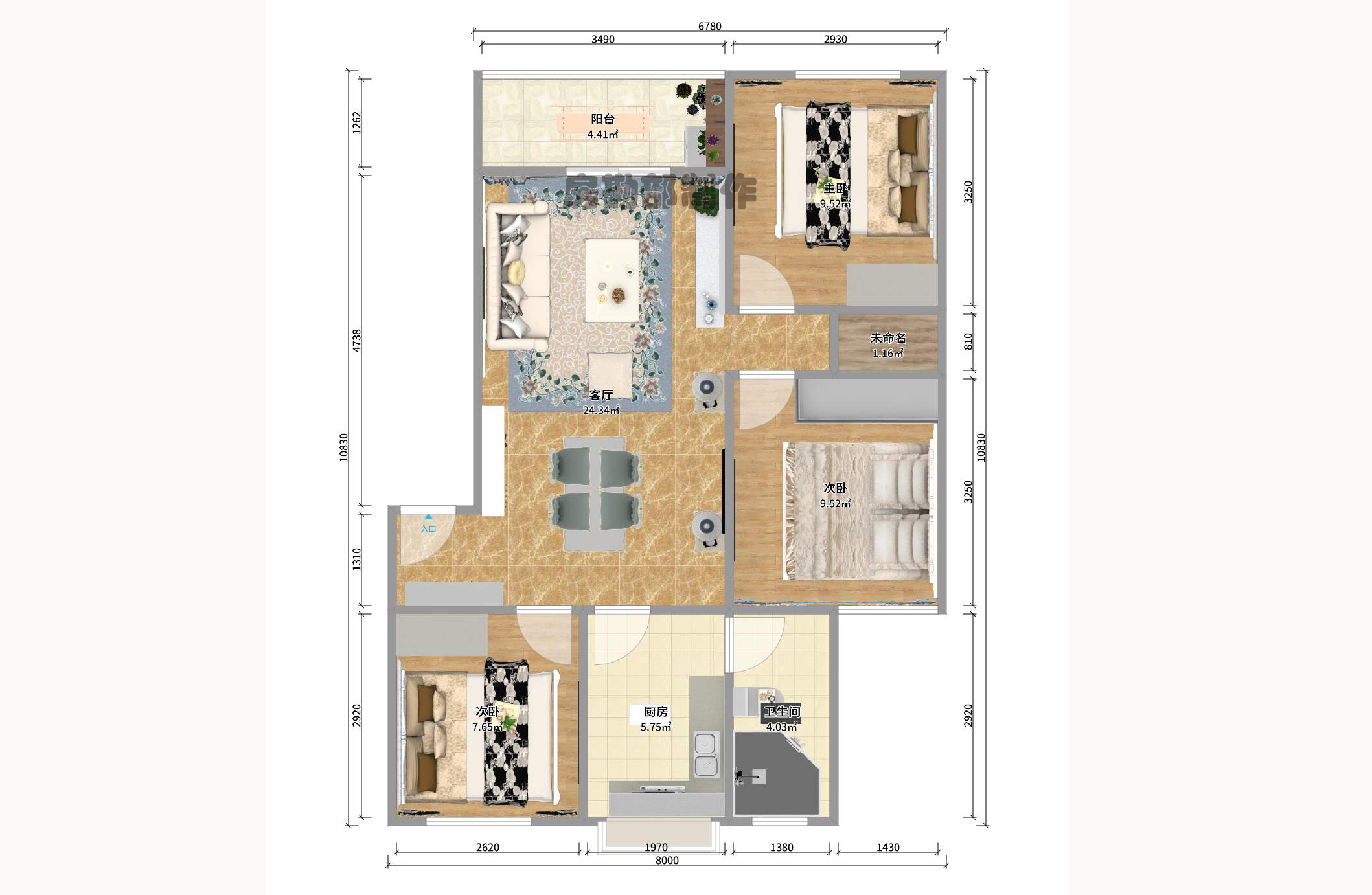天心区教师村宿舍 天心区教师村宿舍室内图2