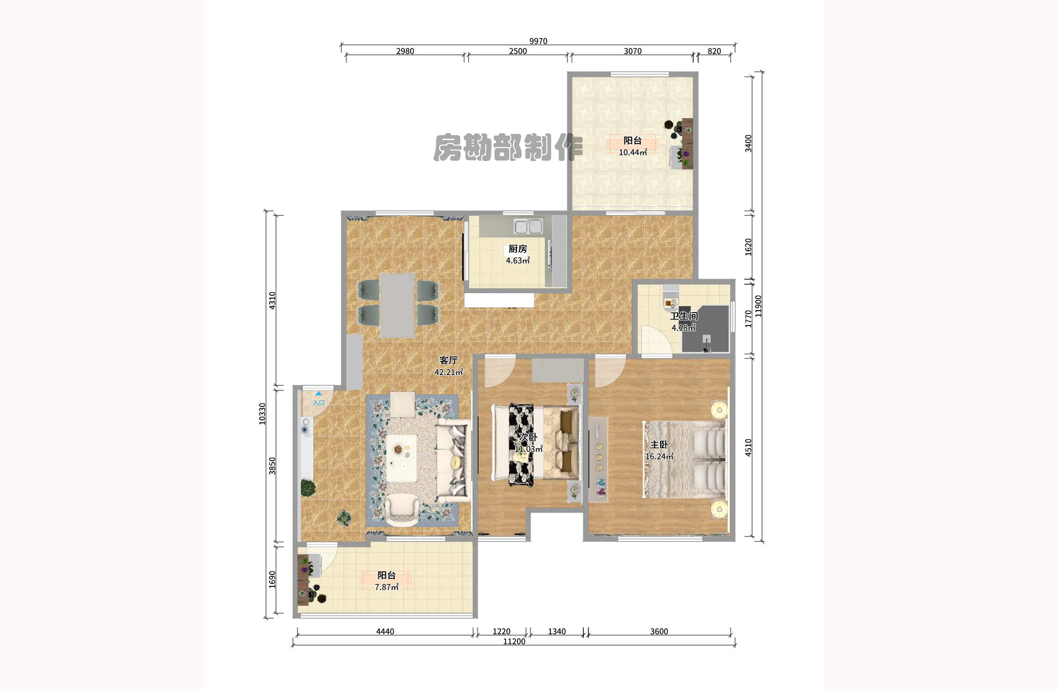 佳兆业水岸新都  5室2厅2卫    500.0万户型图