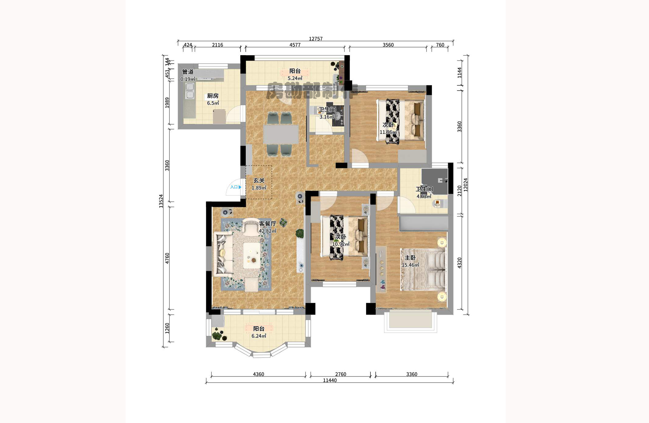 泰禹家园(彩云之翼家园一期、二期、三期) 泰禹家园(彩云之翼家园一期、二期、三期)室内图2