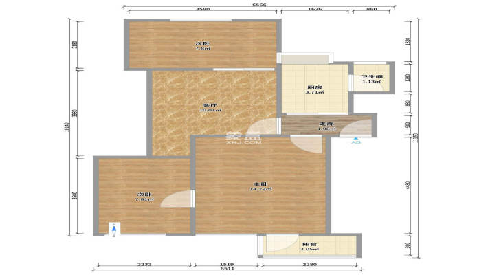 水絮塘散盘 水絮塘散盘室内图2