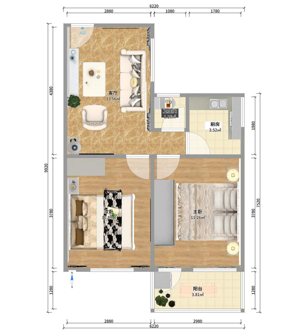芭茅洲巷散盘 芭茅洲巷散盘室内图2