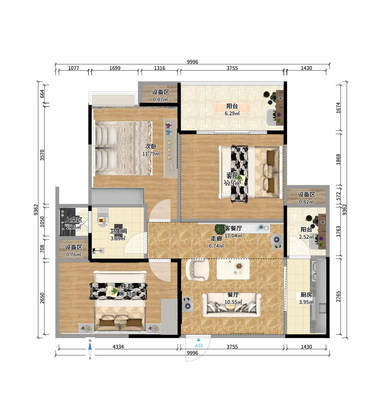 融科東南海室內(nèi)圖2