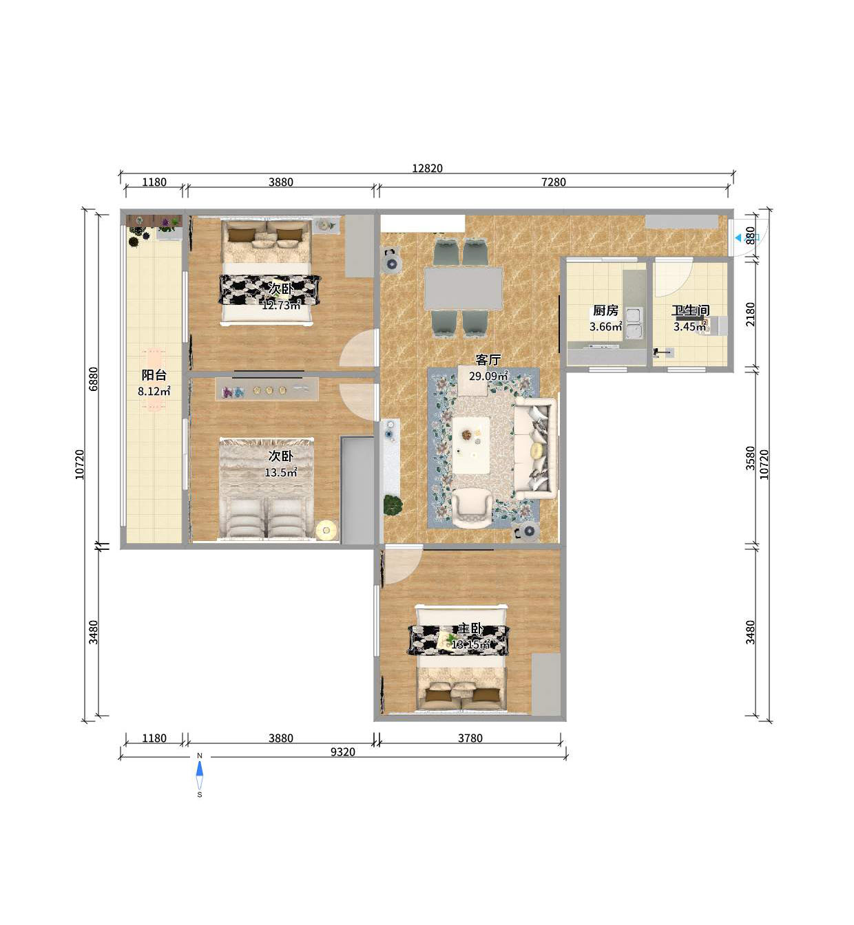通发公寓 通发公寓室内图2