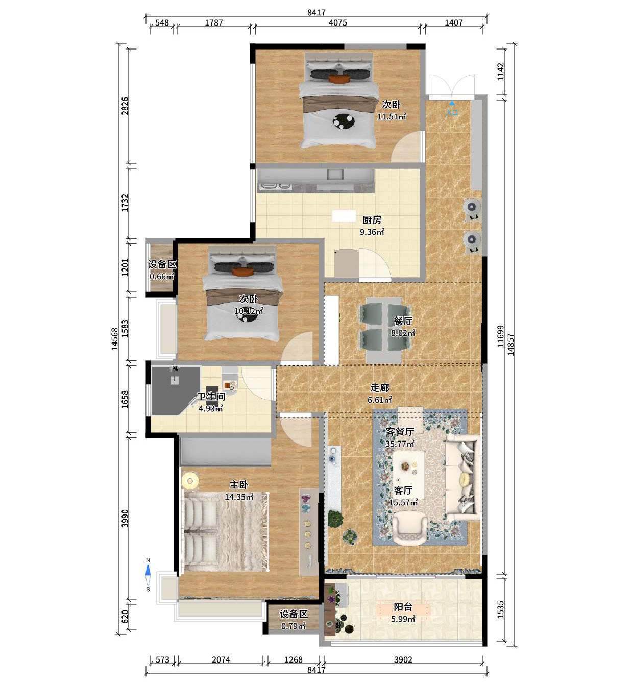融科东南海 融科东南海室内图2