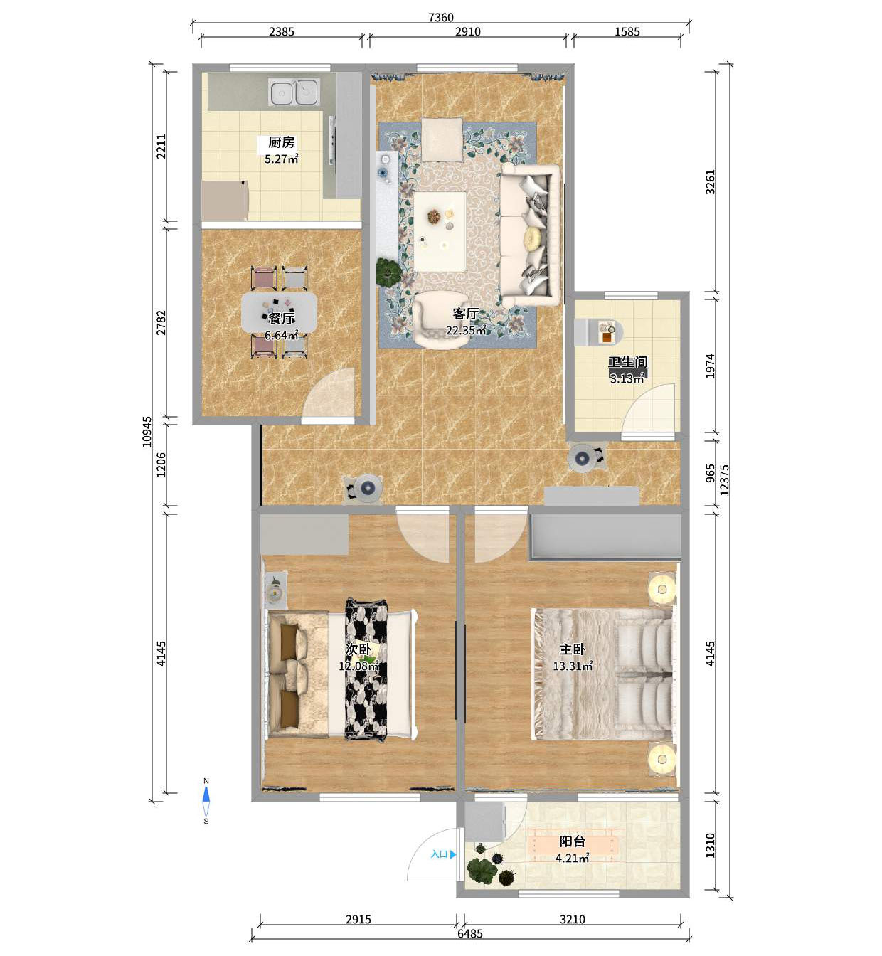 中南家园 中南家园室内图2