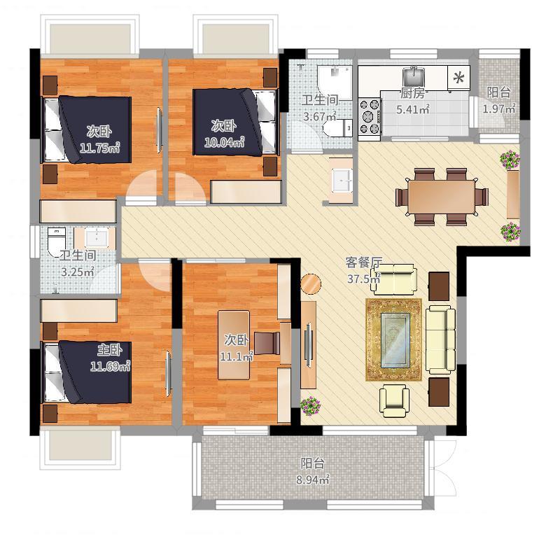 馨家苑小区  3室2厅2卫    54.8万 馨家苑小区  3室2厅2卫    54.8万户型图