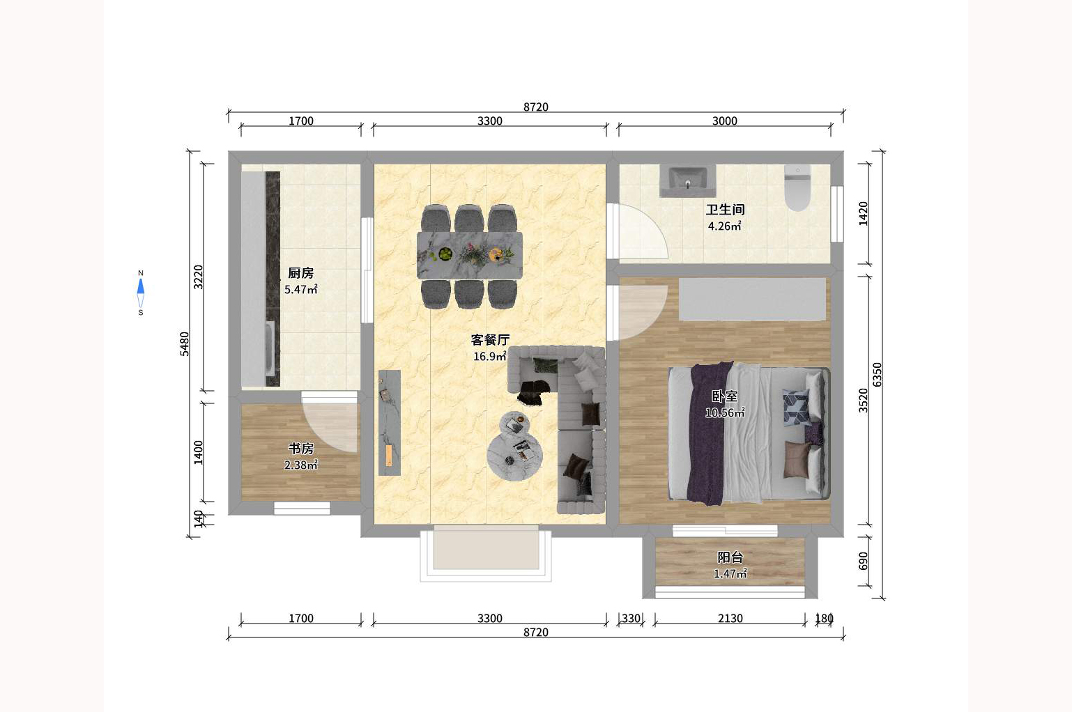 中国铁建国际城一期 中国铁建国际城一期室内图2