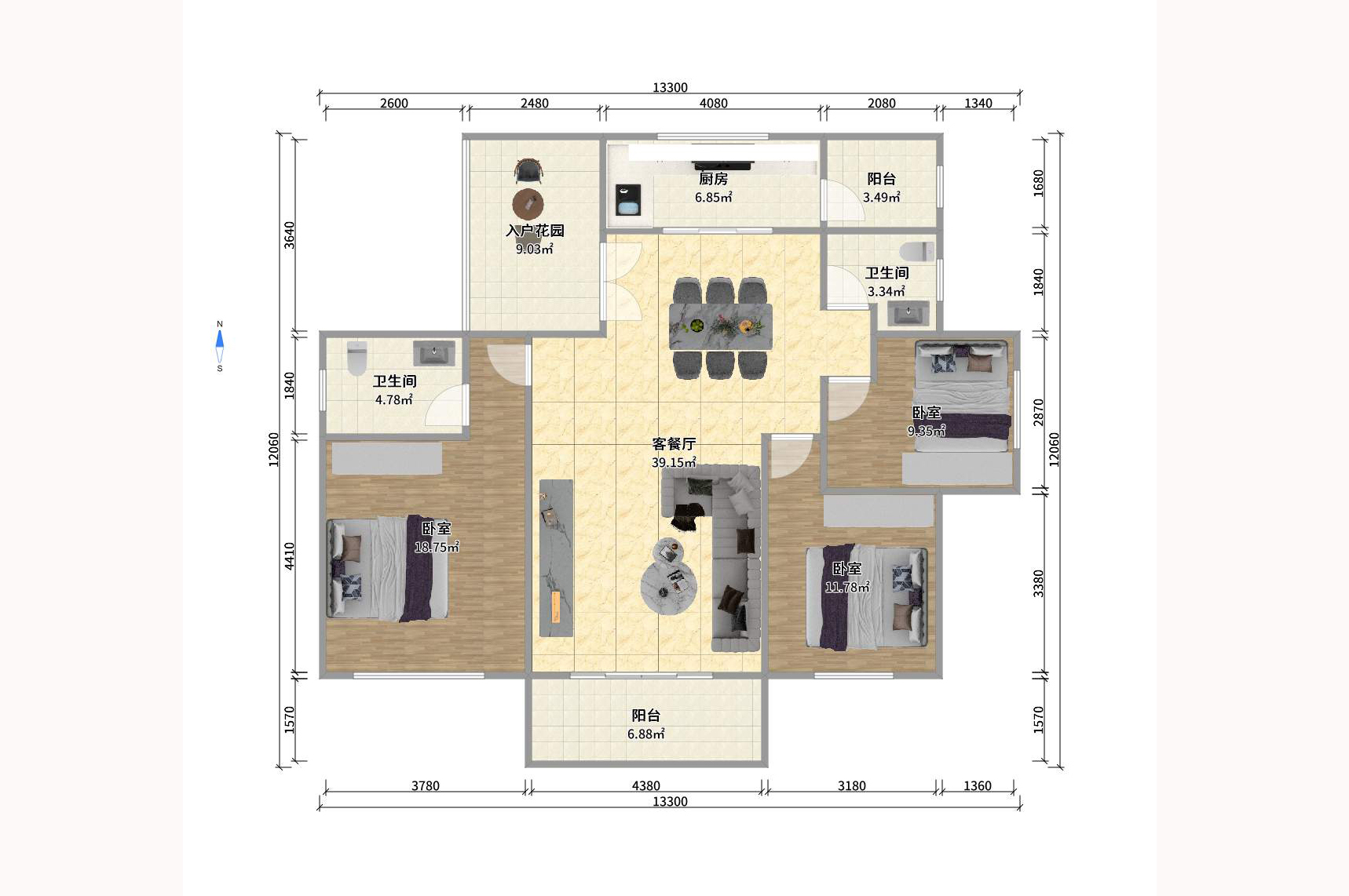麓谷公館（涉外國際公館）室內(nèi)圖2