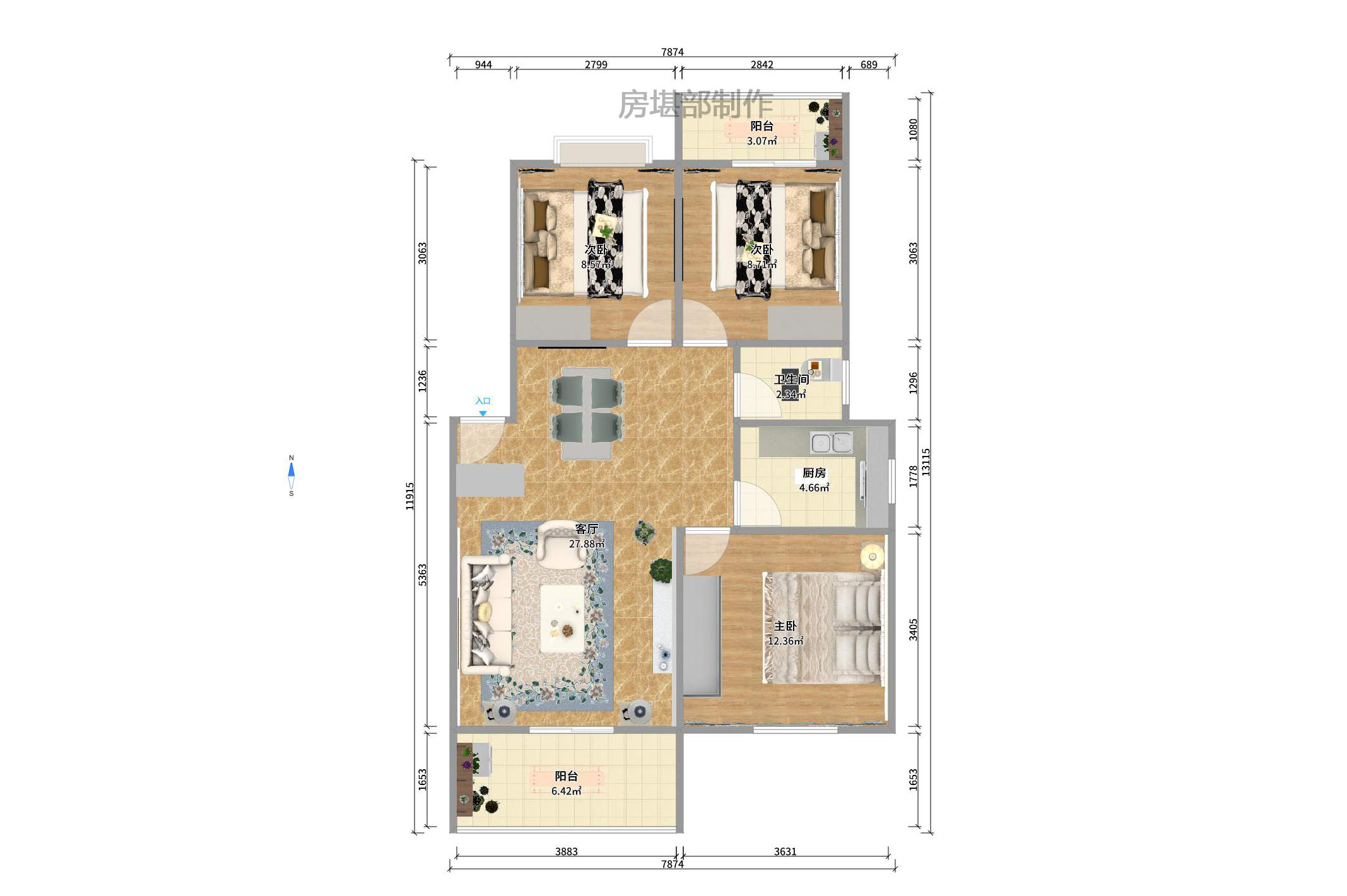 锑都家园 锑都家园室内图2