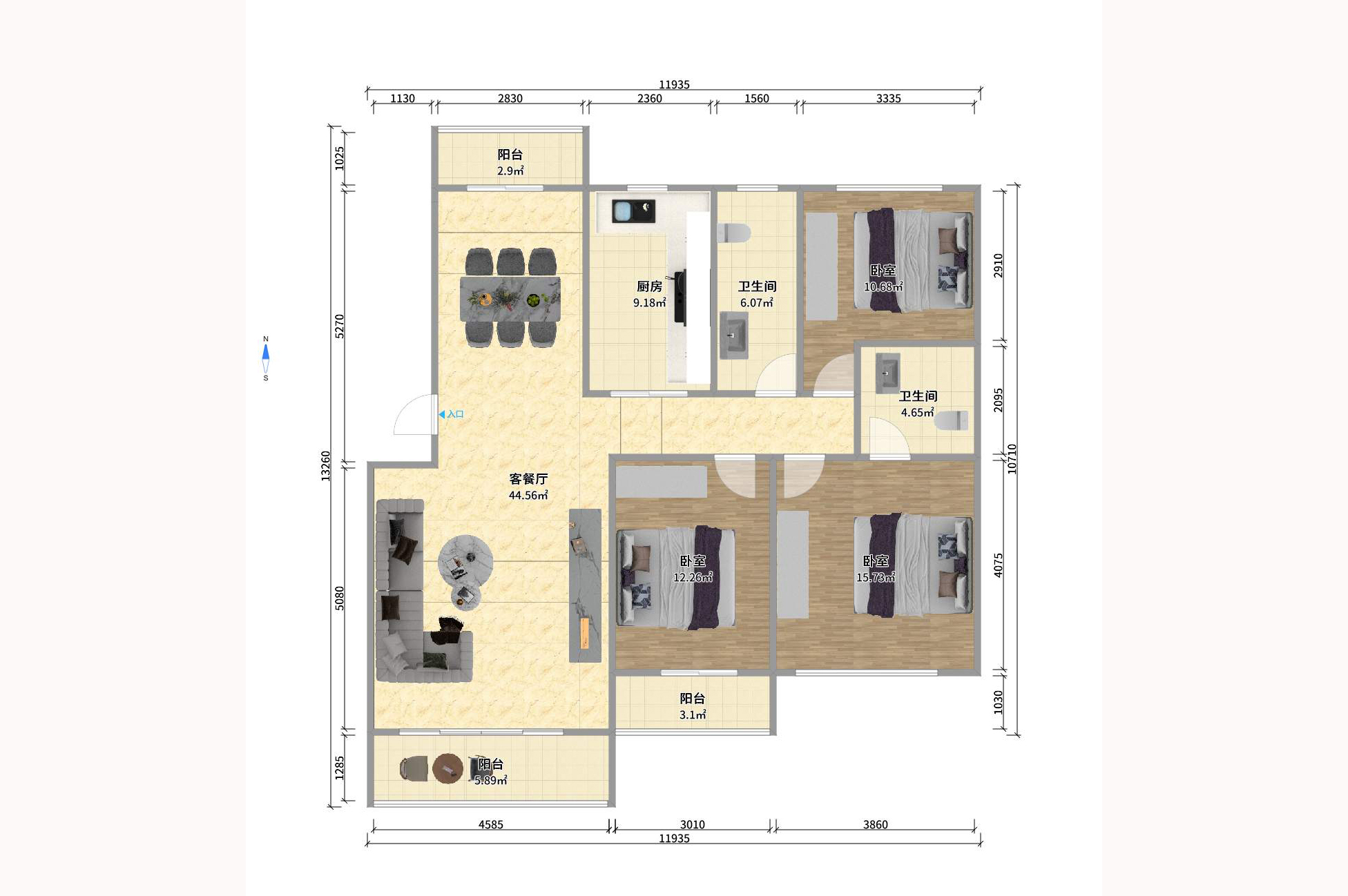 联通小区(瑞丽园) 联通小区(瑞丽园)室内图2