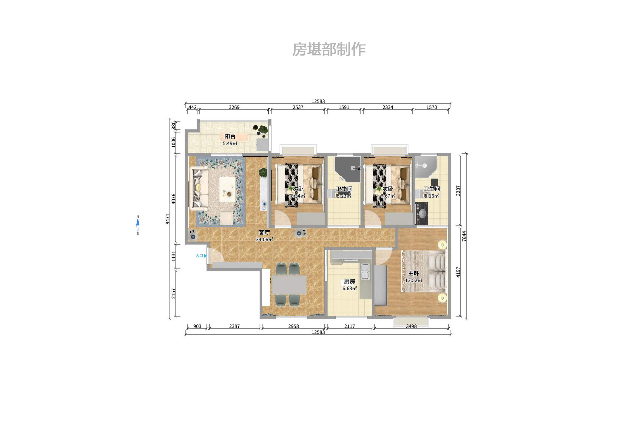 曙光领峰(曙光家园)  3室2厅1卫    3300.0元/月 曙光领峰(曙光家园)  3室2厅1卫    3300.0元/月户型图