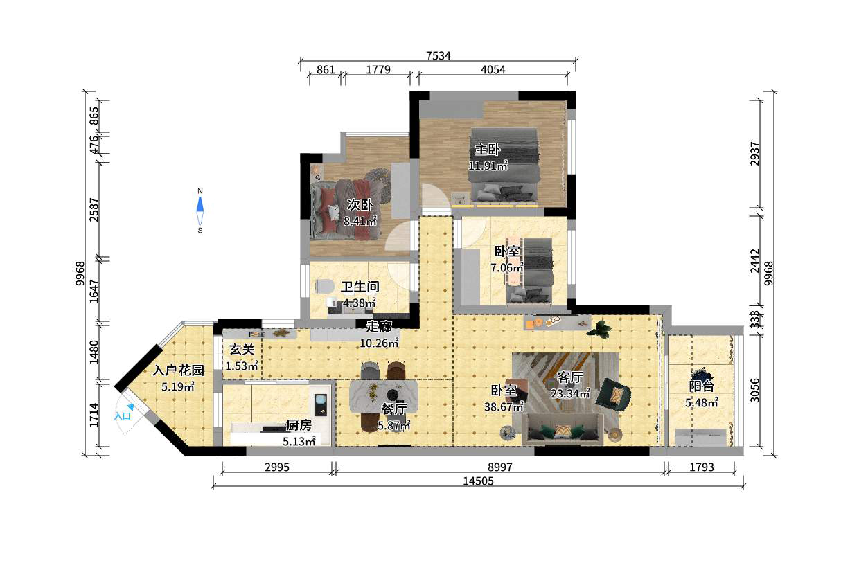 汀湘十里 汀湘十里室内图2