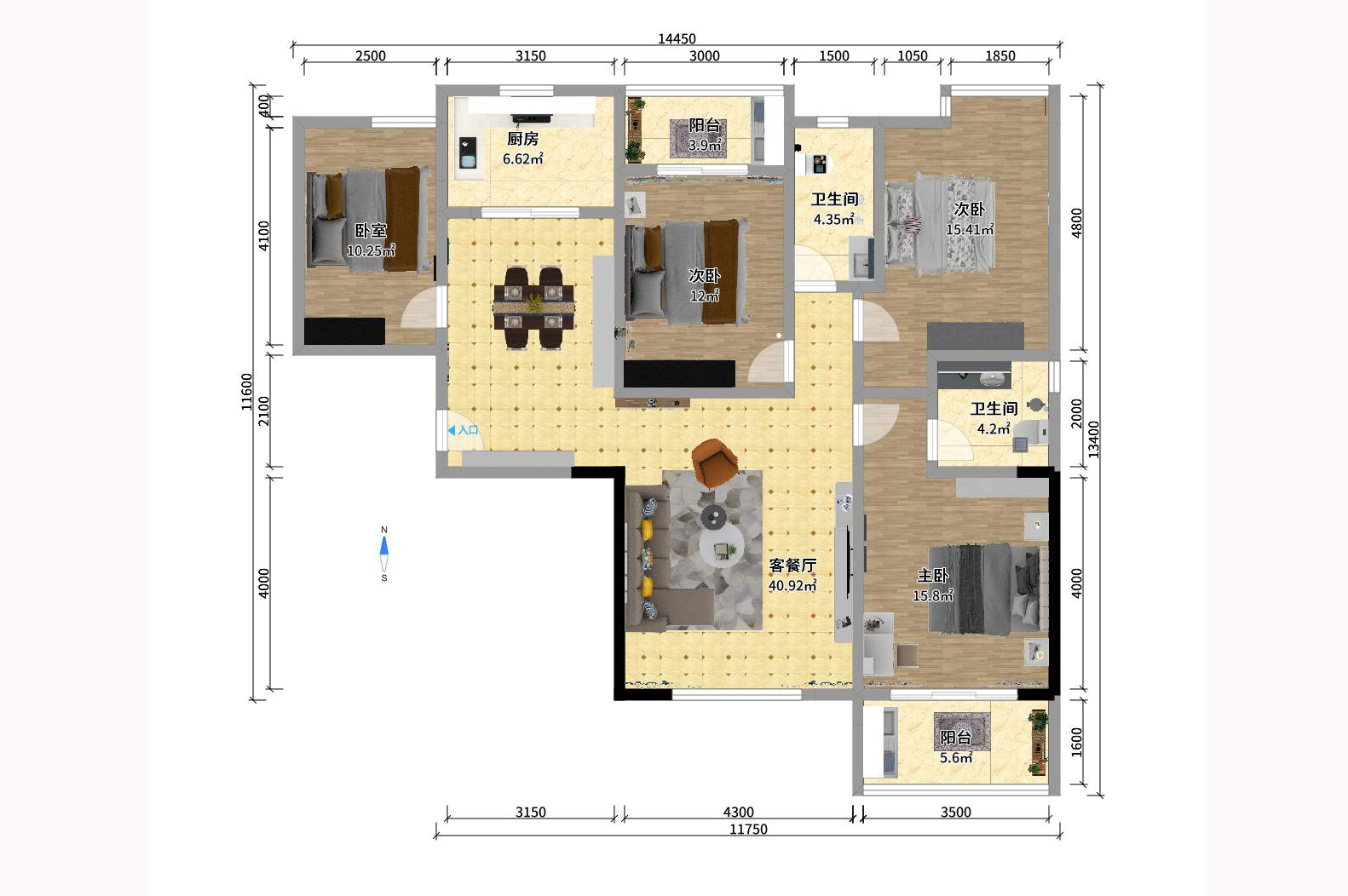 中房F联邦 中房F联邦室内图2