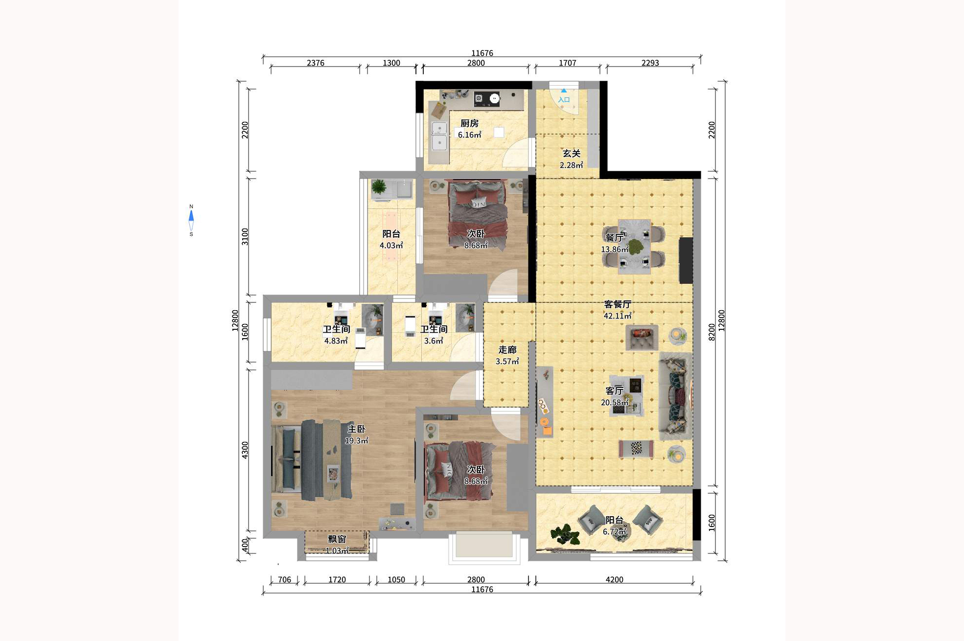 中房F联邦 中房F联邦室内图2