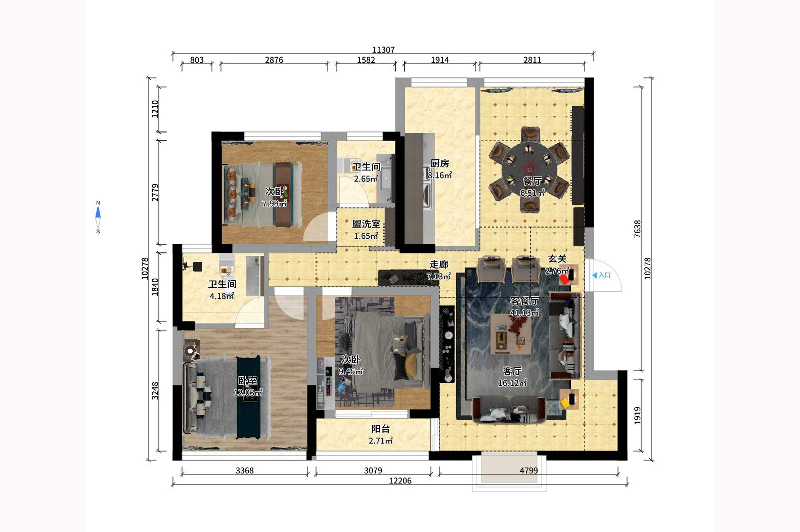 圣力华苑 圣力华苑室内图2