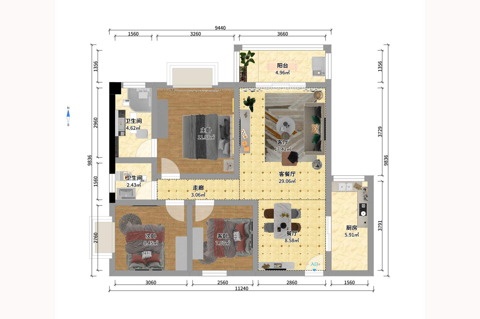 时代星城 时代星城室内图2