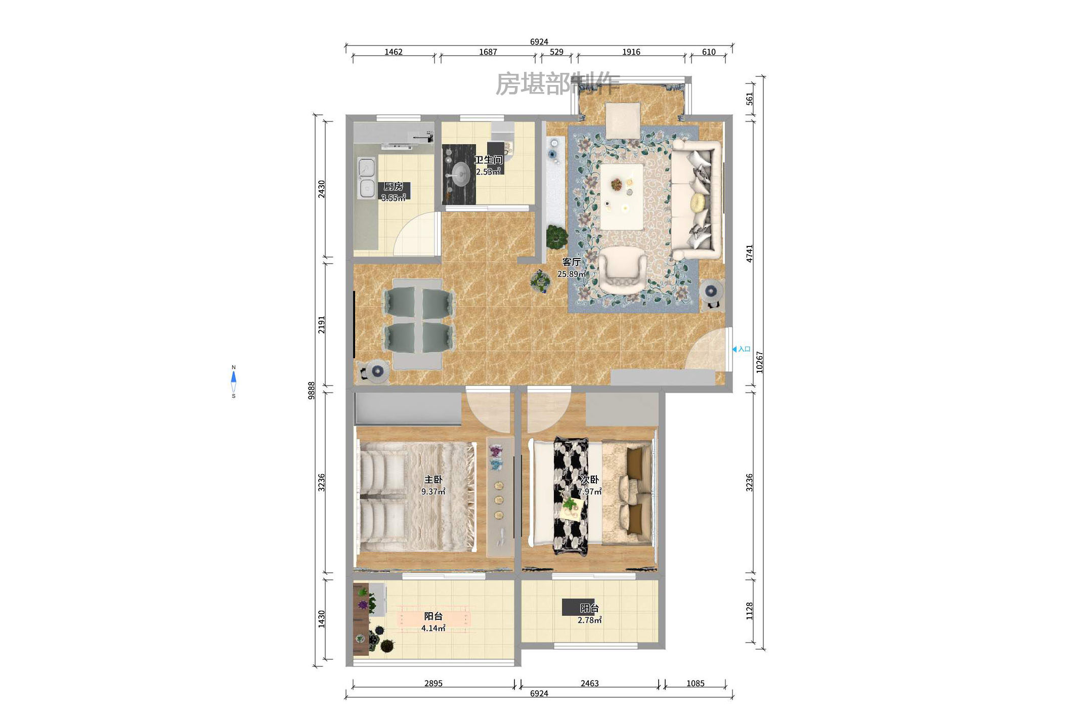 旭日东升 旭日东升室内图2