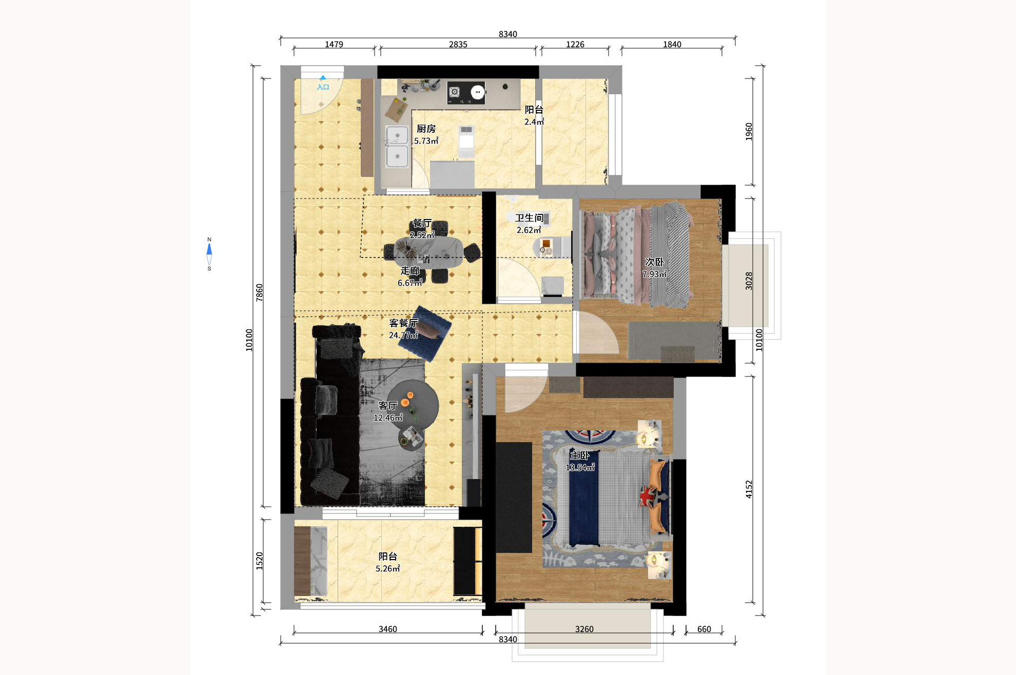 天天向上 2室2厅1卫 2000.0元/月 天天向上 2室2厅1卫 2000.0元/月户型图