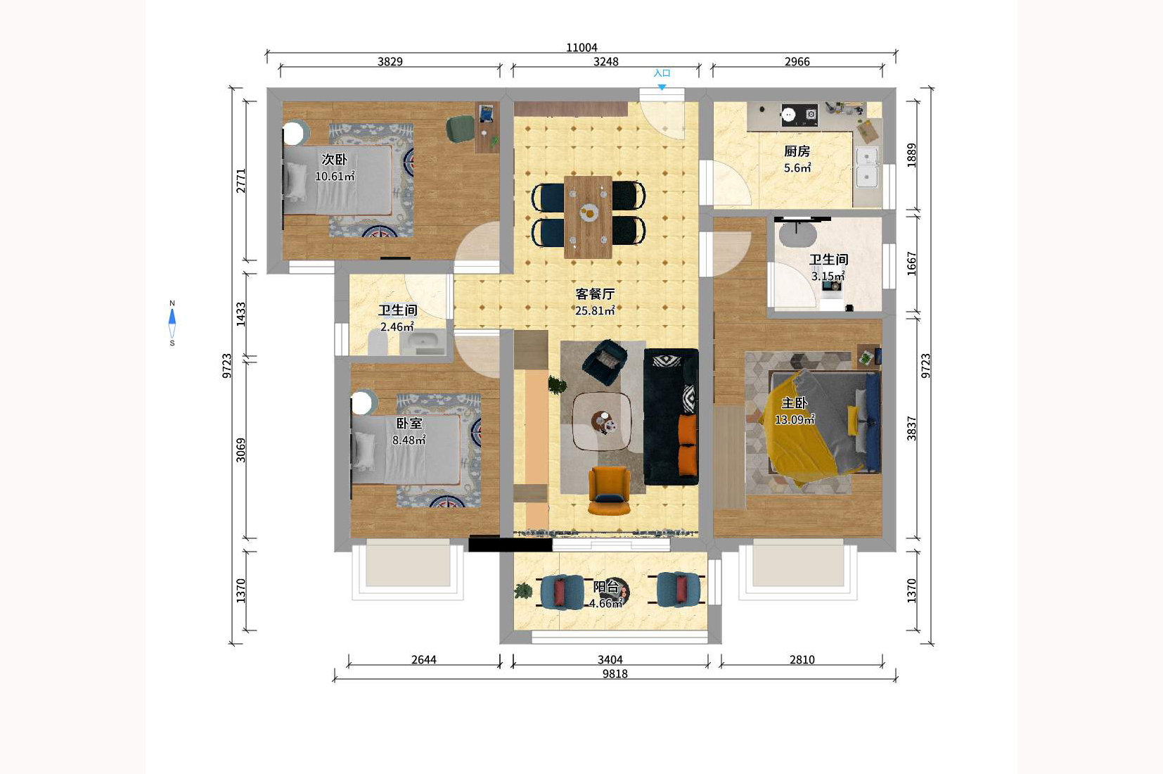 时代星城 时代星城室内图2