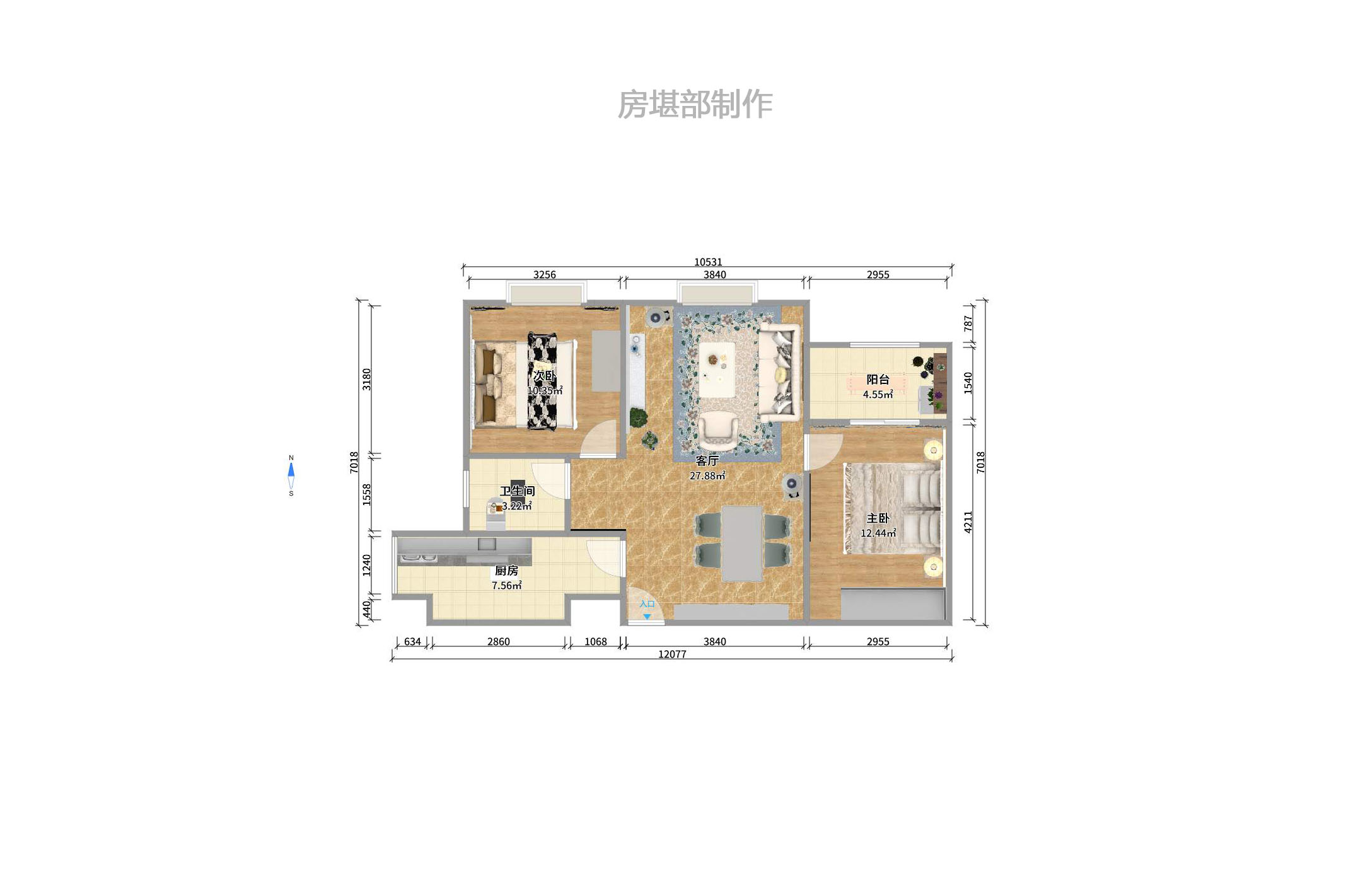 德庆水韵山城室内图2