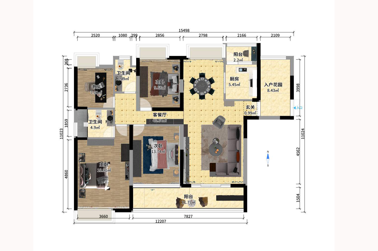融科东南海 融科东南海室内图2